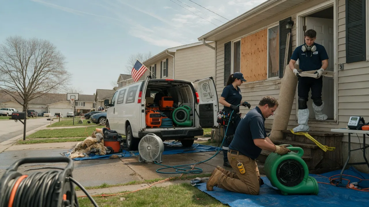 Water Damage Restoration in Mount Airy, LA near me